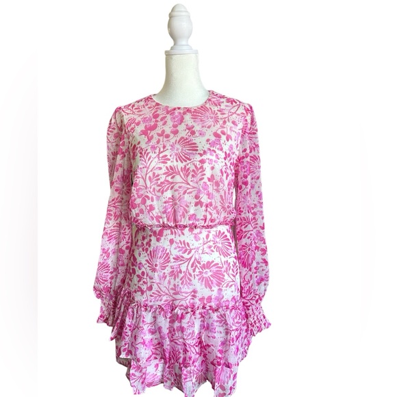 Aqua Dresses & Skirts - Pink and White AQUA dress.